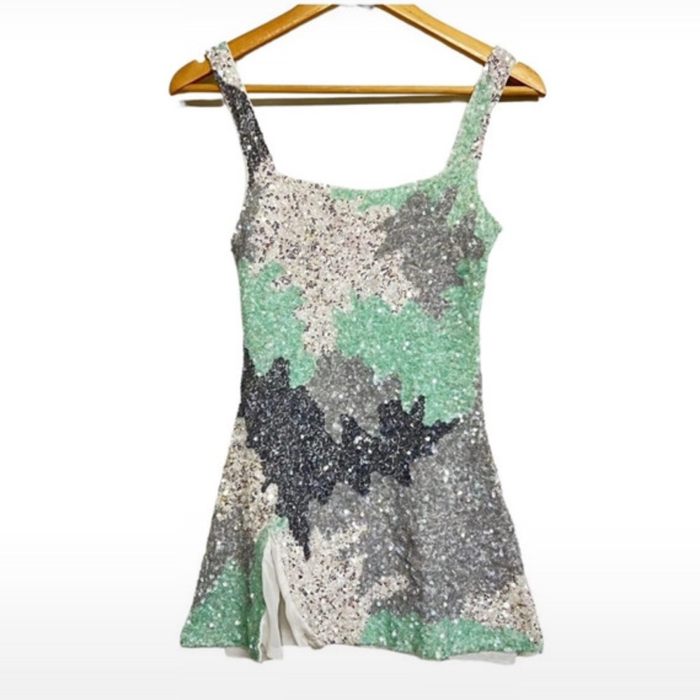 Oceanus Leilani sequin mini dress